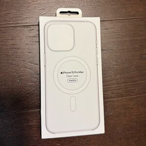 Apple iPhone 15 Pro Max Clear Case with MagSafe